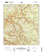 USGS US Topo 7.5-minute map for White Springs East FL 2021