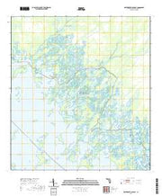 USGS US Topo 7.5-minute map for Whitewater Bay East FL 2021