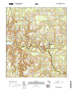 USGS US Topo 7.5-minute map for Worthington Springs FL 2021