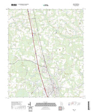 US Topo 7.5-minute map for Adel GA