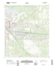 US Topo 7.5-minute map for Albany East GA