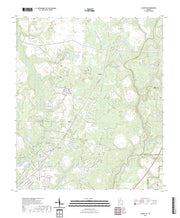 US Topo 7.5-minute map for Albany NE GA