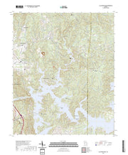 US Topo 7.5-minute map for Allatoona Dam GA