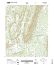 US Topo 7.5-minute map for Armuchee GA