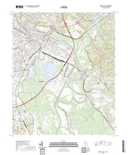 US Topo 7.5-minute map for Augusta East GASC