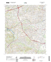 US Topo 7.5-minute map for Augusta West GA