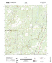 US Topo 7.5-minute map for Baconton North GA