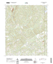 US Topo 7.5-minute map for Ball Ground East GA