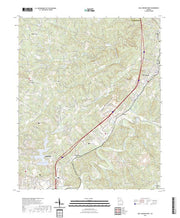 US Topo 7.5-minute map for Ball Ground West GA