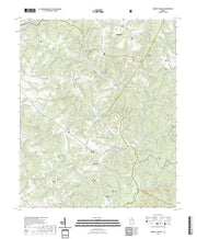 US Topo 7.5-minute map for Barnett Shoals GA