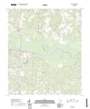 US Topo 7.5-minute map for Baxley NE GA