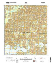 USGS US Topo 7.5-minute map for Beachton GAFL 2020