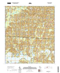 USGS US Topo 7.5-minute map for Beachton GAFL 2020