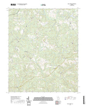 US Topo 7.5-minute map for Beall Springs GA