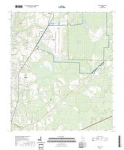 US Topo 7.5-minute map for Bemiss GA