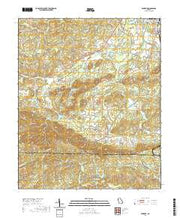 USGS US Topo 7.5-minute map for Benedict GA 2020