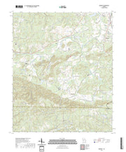 US Topo 7.5-minute map for Benedict GA