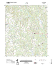 US Topo 7.5-minute map for Between GA