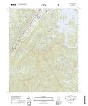 US Topo 7.5-minute map for Blue Ridge GA