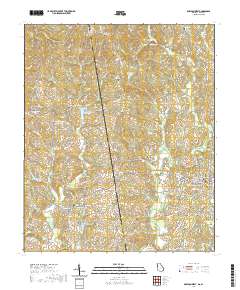 USGS US Topo 7.5-minute map for Bowdon West GAAL 2020