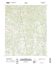 US Topo 7.5-minute map for Bowdon West GAAL