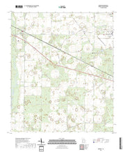 US Topo 7.5-minute map for Brinson GA