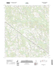 US Topo 7.5-minute map for Broxton South GA