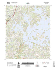 US Topo 7.5-minute map for Buford Dam GA