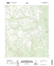 US Topo 7.5-minute map for Burtons Ferry Landing GASC