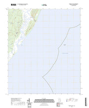 US Topo 7.5-minute map for Cabretta Inlet GA