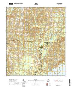 USGS US Topo 7.5-minute map for Calvary GAFL 2020