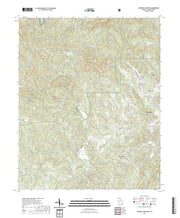 US Topo 7.5-minute map for Campbell Mountain GA