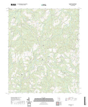 US Topo 7.5-minute map for Canoochee GA