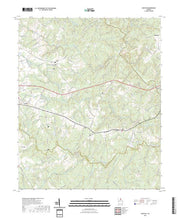 US Topo 7.5-minute map for Carlton GA