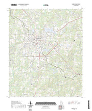 US Topo 7.5-minute map for Carrollton GA