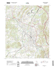 US Topo 7.5-minute map for Cartersville GA