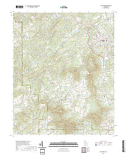 US Topo 7.5-minute map for Cleveland GA