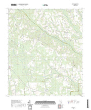 US Topo 7.5-minute map for Coffee GA