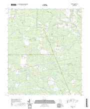 US Topo 7.5-minute map for Cogdell GA