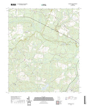 US Topo 7.5-minute map for Colemans Lake GA