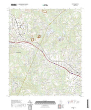 US Topo 7.5-minute map for Conyers GA