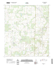 US Topo 7.5-minute map for Cooktown GA