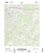 US Topo 7.5-minute map for Covington GA