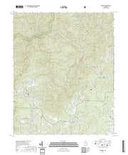 US Topo 7.5-minute map for Cowrock GA