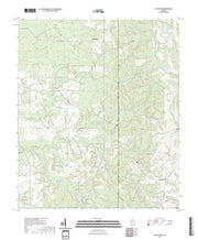 US Topo 7.5-minute map for Cuffietown GA