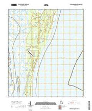 USGS US Topo 7.5-minute map for Cumberland Island South GA 2020