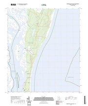 US Topo 7.5-minute map for Cumberland Island South GA