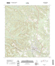 US Topo 7.5-minute map for Cuthbert GA