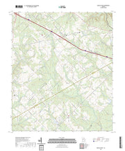 US Topo 7.5-minute map for Danville West GA