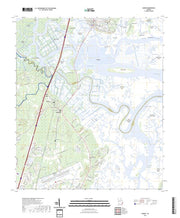 US Topo 7.5-minute map for Darien GA